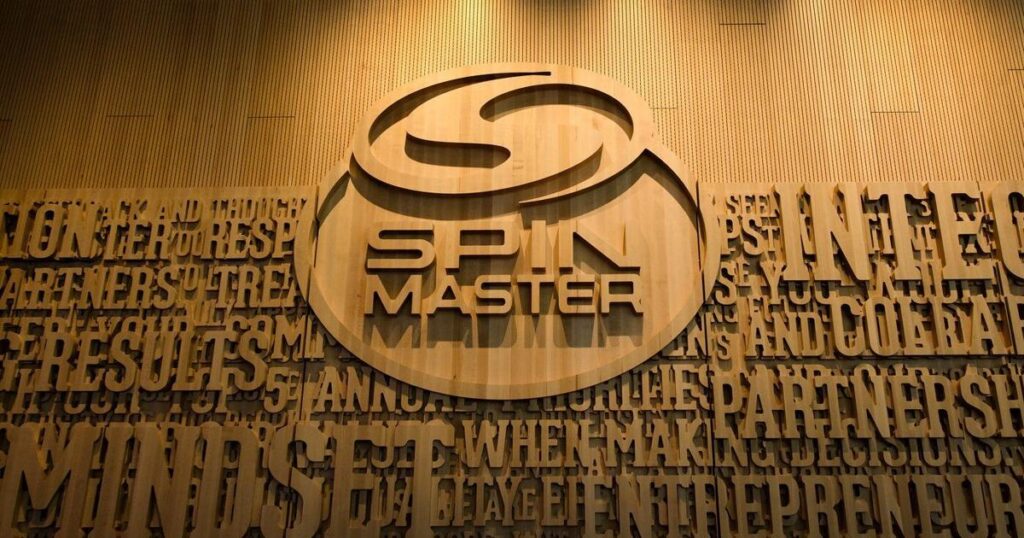 Spin Master reports fourth-quarter loss, revenue down from year earlier