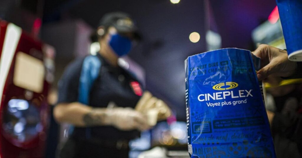 Cineplex reports .4M February box office, down from .9M a year earlier