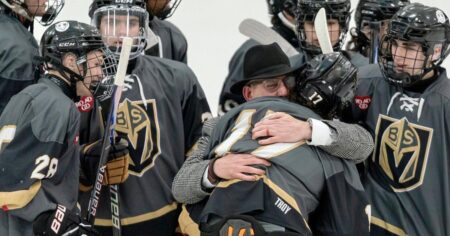 Rhode Island high school hockey team rallies to championship after fatal ice rink shooting Rhode Island high school hockey team rallies to championship after fatal ice rink shooting