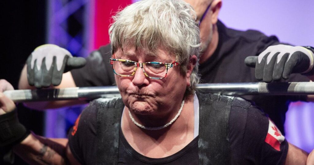 68-year-old powerlifter smashes records and says she lives for ‘clang’ of the weights