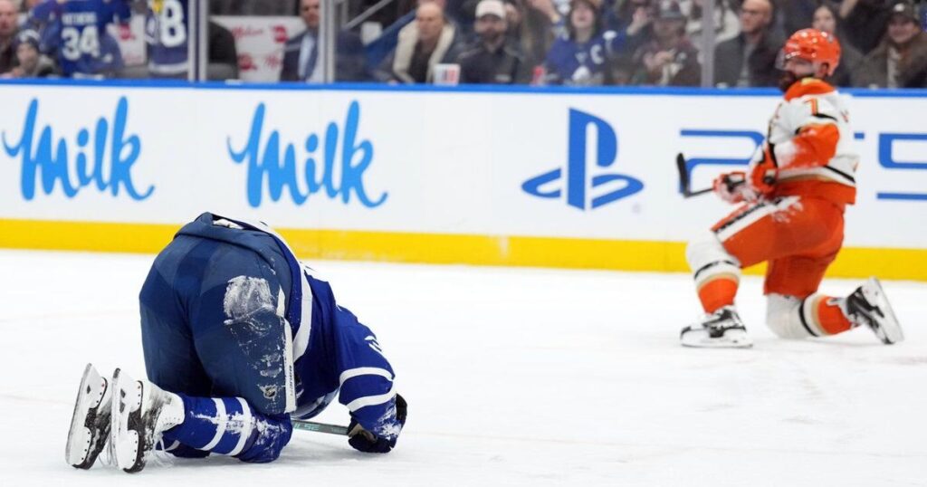 Leafs forward Auston Matthews will miss rest of the NHL season due to knee injury