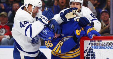 Jack Quinn scores in regulation and shootout as Sabres edge Maple Leafs 3-2 Jack Quinn scores in regulation and shootout as Sabres edge Maple Leafs 3-2