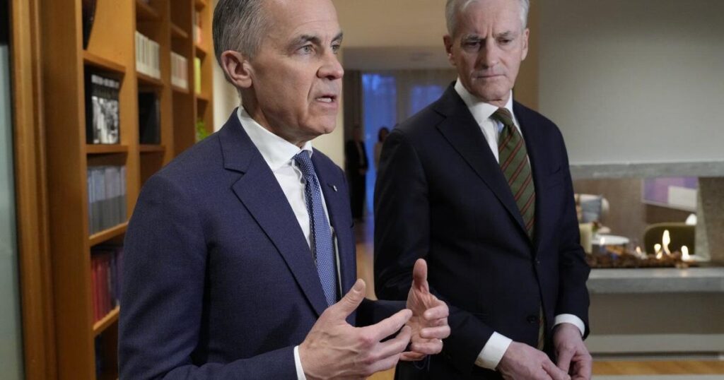 Carney, Nordic leaders pledge to deepen ties amid world economic coercion