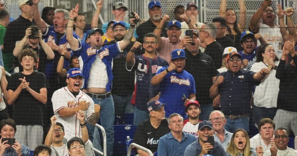 The US is playing Venezuela for the WBC title at an uncomfortable political moment