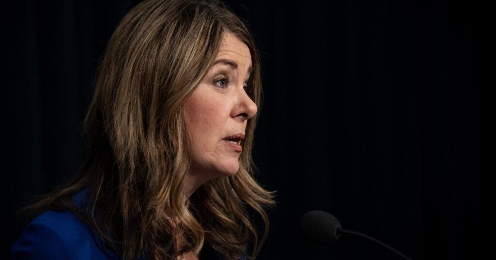 Alberta’s Smith defends gift of Saudi jet tour against accusations of entitlement