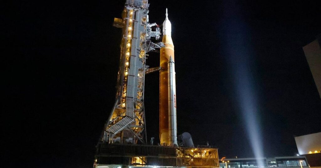 Artemis II rocket arrives to launch pad after slow rollout ahead of April flight date