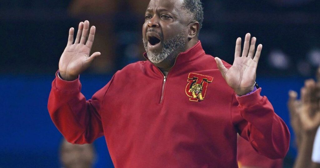 Tuskegee coach Benjy Taylor sues Morehouse after being handcuffed and escorted off court