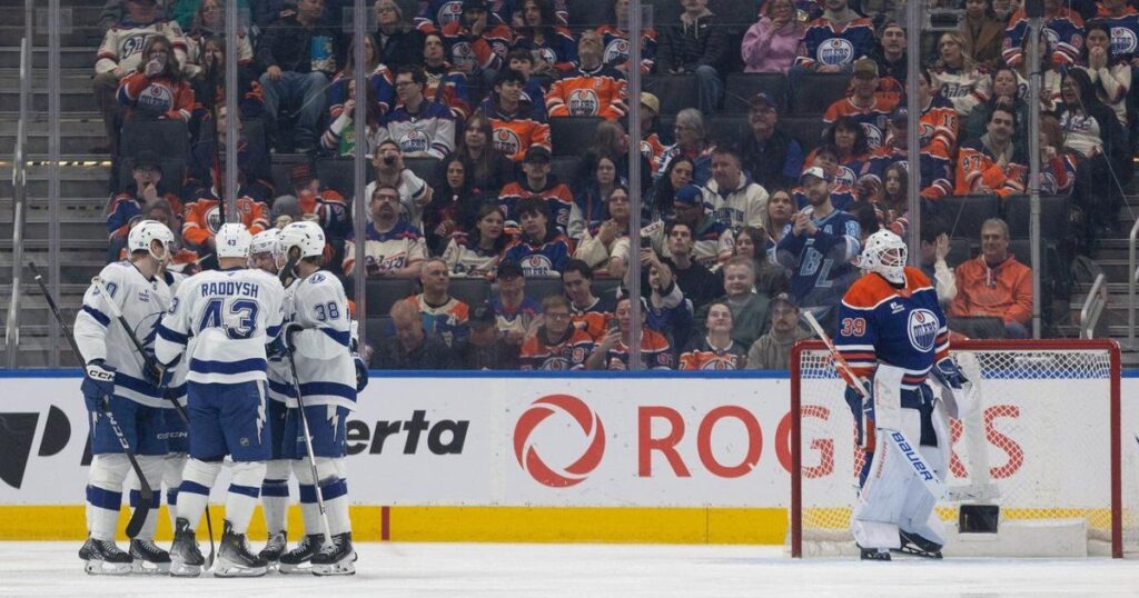 Kucherov shines with four points for Lightning in 5-2 win over Oilers