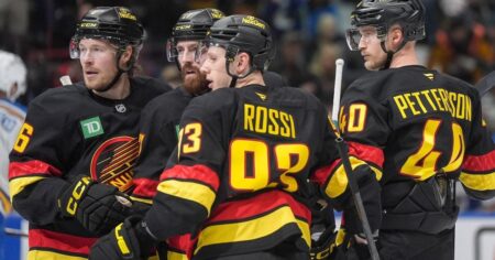 Rossi’s impressive rise a positive during Canucks’ demise Rossi’s impressive rise a positive during Canucks’ demise