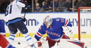 Jets beat the Rangers in a shootout to spoil goalie Dylan Garand’s NHL debut Jets beat the Rangers in a shootout to spoil goalie Dylan Garand’s NHL debut