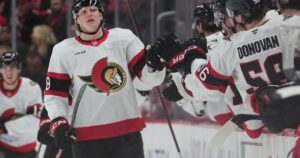 Carter Yakemchuk scores in NHL debut as surging Senators edge Red Wings 3-2 Carter Yakemchuk scores in NHL debut as surging Senators edge Red Wings 3-2
