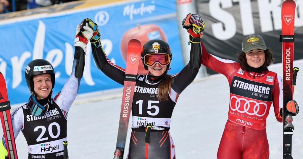 Canada’s Grenier wins World Cup giant slalom in final race of season