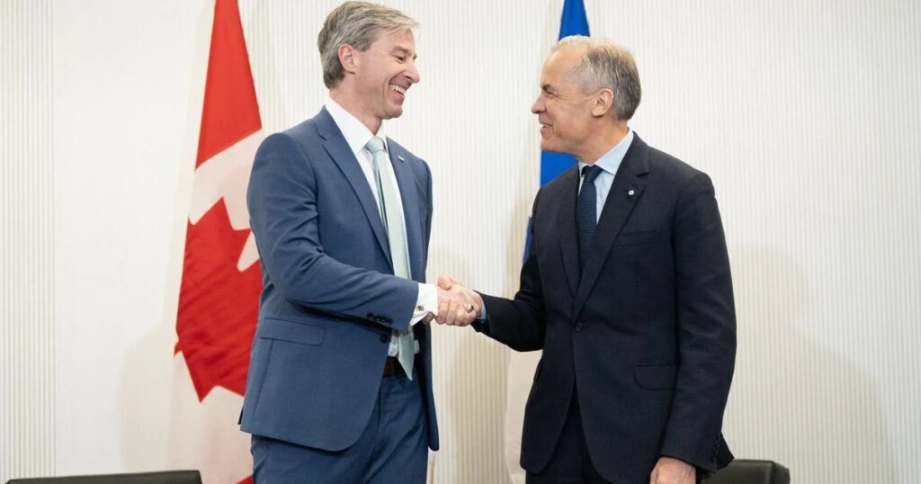 Mark Carney signs deal with Nova Scotia to simplify some environmental reviews