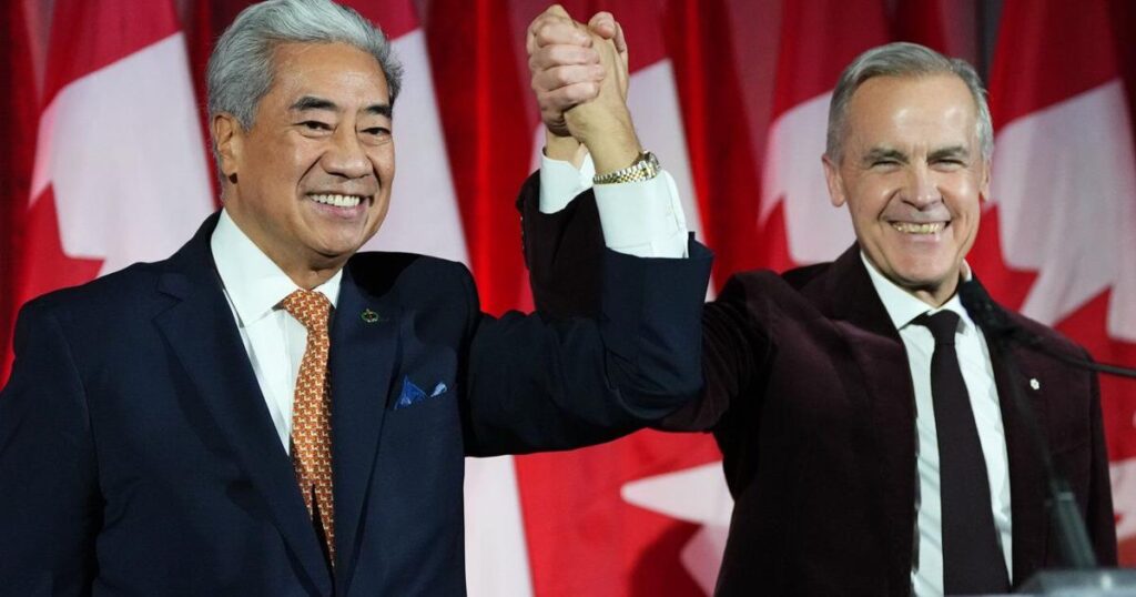 Hodgson defers questions on Michael Ma to Prime Minister Mark Carney