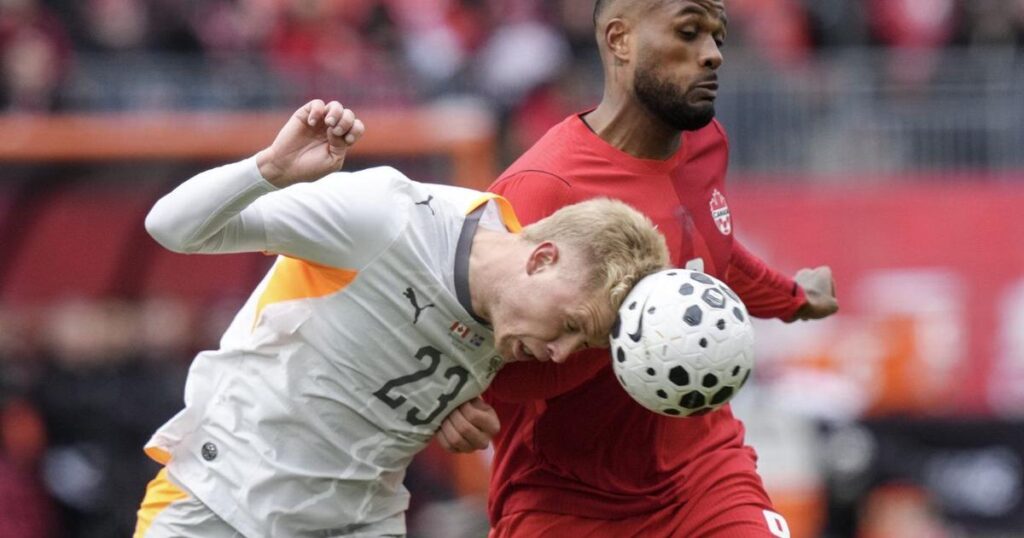 David scores twice from the penalty spot, Canada battles back to tie Iceland 2-2