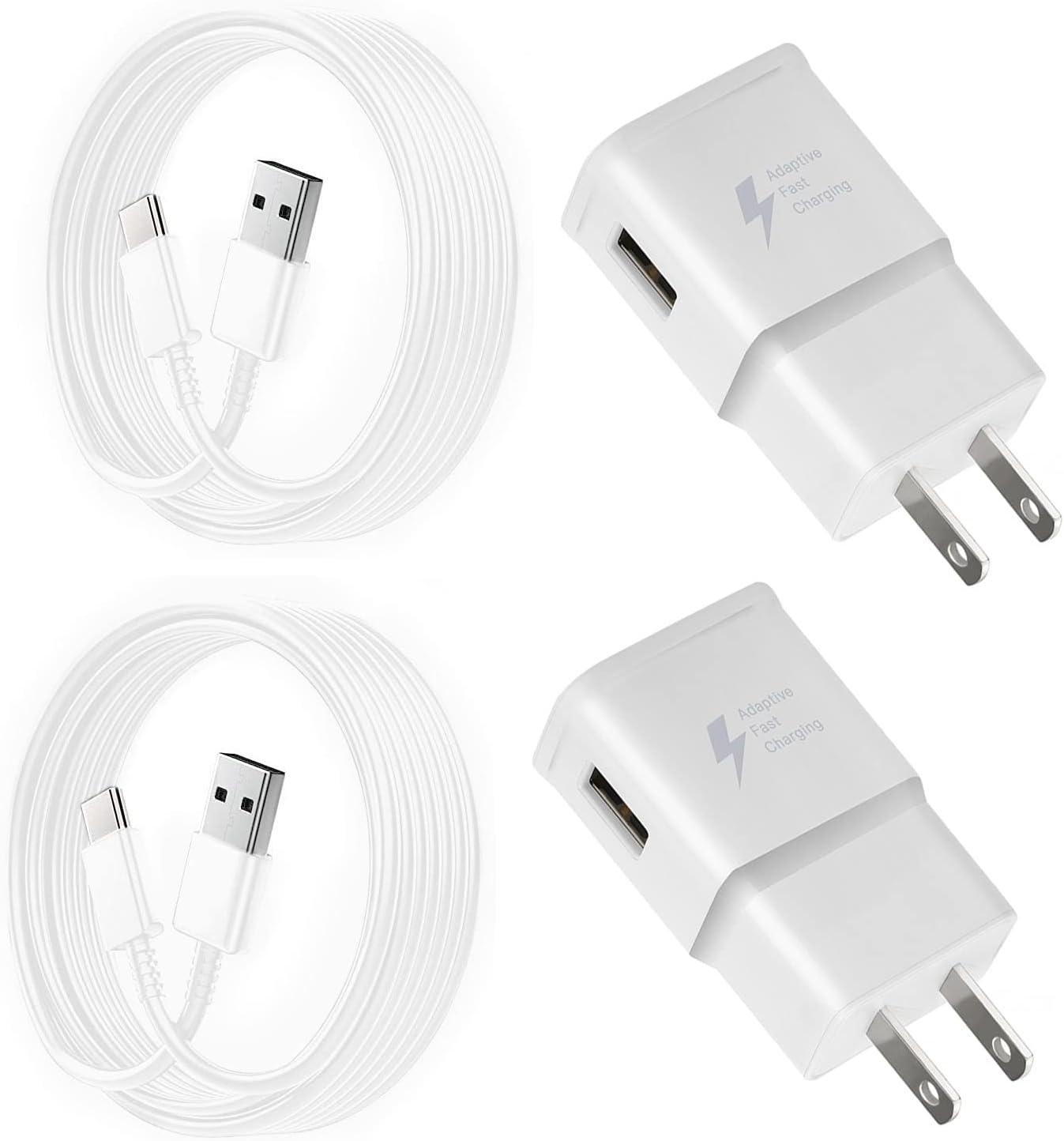 Fast Charging Charger for Samsung Phone, (2 Pack) ... - Image 2