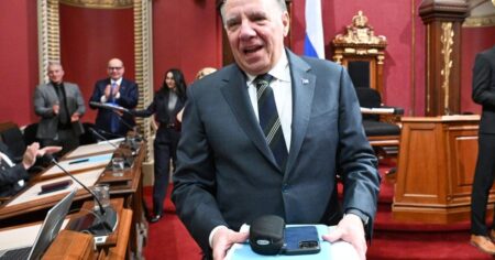 Legault attends his last sitting at legislature as Quebec premier Legault attends his last sitting at legislature as Quebec premier