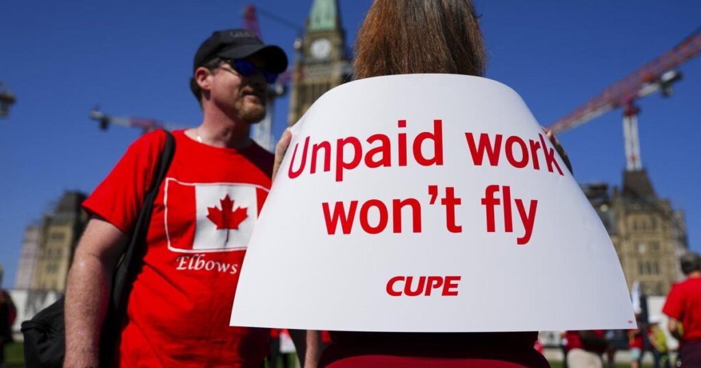 Union claims airlines are ‘flying the plane’ in Ottawa’s unpaid work probe
