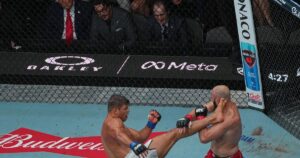 Ulberg delivers first-round KO to win light heavyweight belt as Trump takes spotlight at UFC 327