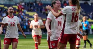 Gillies scores twice as short-handed Canada beats South Korea 3-1 in FIFA Series