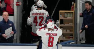 Chants of ‘1 more year’ follow Ovechkin off the ice as retirement decision looms