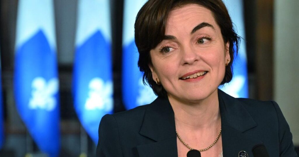 Christine Fréchette to be sworn into office today as Quebec’s second female premier