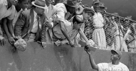 MLB celebrates Jackie Robinson Day as every player wears No. 42 on anniversary of his historic debut MLB celebrates Jackie Robinson Day as every player wears No. 42 on anniversary of his historic debut