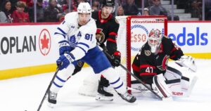 Short-handed Senators do enough to beat falling Maple Leafs 3-1