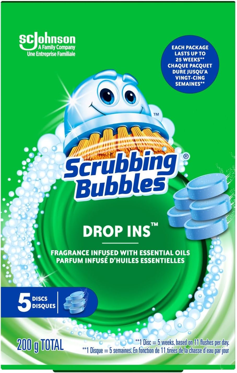 Scrubbing Bubbles Drop-Ins, Continuous Toilet Bowl... - Image 2
