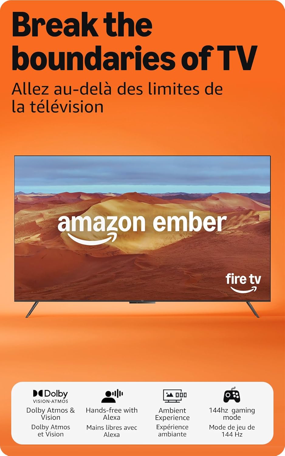 Amazon Ember 55" Mini-LED Series with Fire TV (new... - Image 2