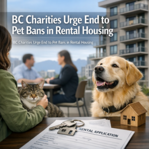 BC Charities Urge End to Pet Bans in Rental Housing