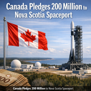 Canada Pledges 200 Million to Nova Scotia Spaceport Canada Pledges 200 Million to Nova Scotia Spaceport
