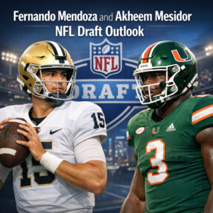 Fernando Mendoza and Akheem Mesidor NFL Draft Outlook Fernando Mendoza and Akheem Mesidor NFL Draft Outlook