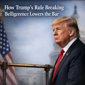 How Trump’s Rule Breaking Belligerence Lowers the Bar How Trump’s Rule Breaking Belligerence Lowers the Bar
