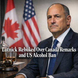 Lutnick Rebuked Over Canada Remarks and US Alcohol Ban Lutnick Rebuked Over Canada Remarks and US Alcohol Ban