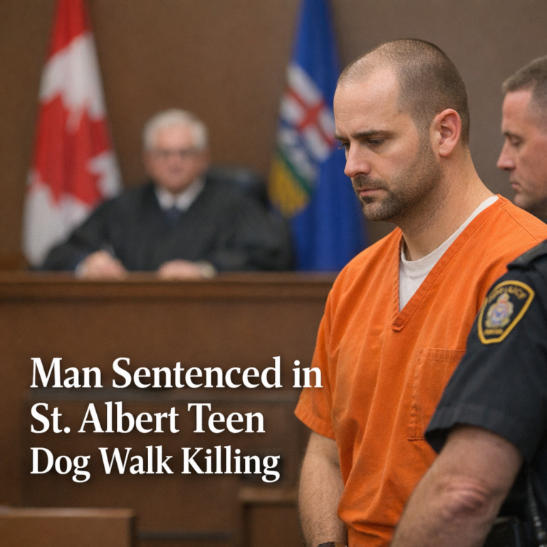 Man Sentenced in St. Albert Teen Dog Walk Killing