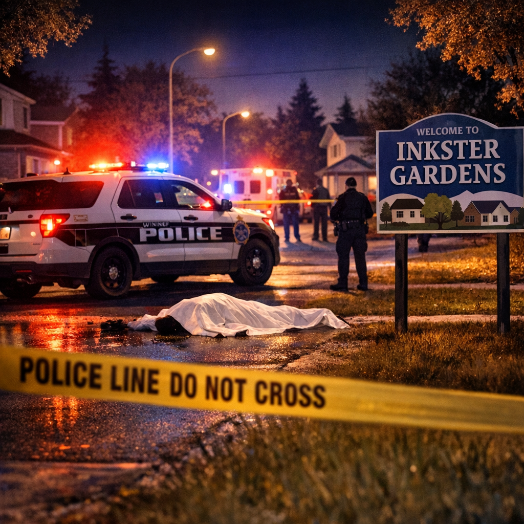 Illustration of One Dead After Shooting in Inkster Gardens Neighbourhood