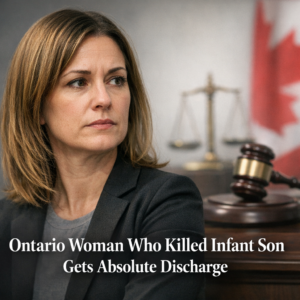 Ontario Woman Who Killed Infant Son Gets Absolute Discharge