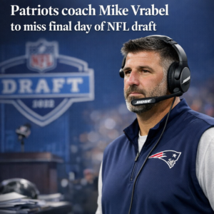 Patriots coach Mike Vrabel to miss final day of NFL draft Patriots coach Mike Vrabel to miss final day of NFL draft