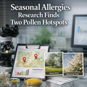 Seasonal Allergies Research Finds Two Pollen Hotspots Seasonal Allergies Research Finds Two Pollen Hotspots