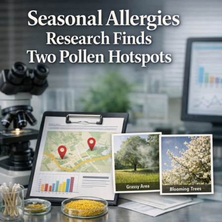 Seasonal Allergies Research Finds Two Pollen Hotspots