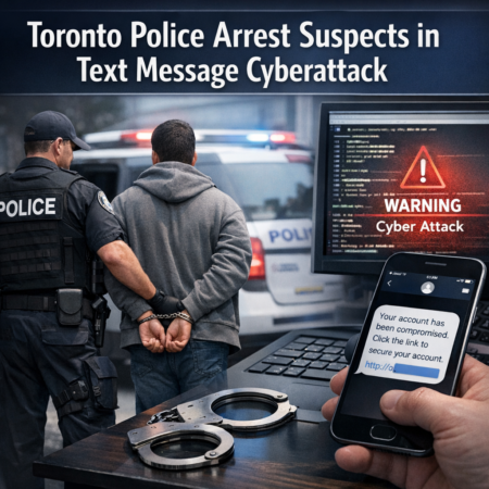 Toronto Police Arrest Suspects in Text Message Cyberattack