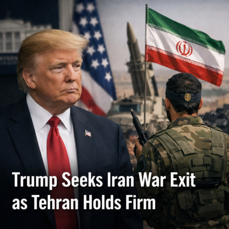 Trump Seeks Iran War Exit as Tehran Holds Firm