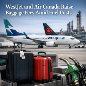 WestJet and Air Canada Raise Baggage Fees Amid Fuel Costs WestJet and Air Canada Raise Baggage Fees Amid Fuel Costs