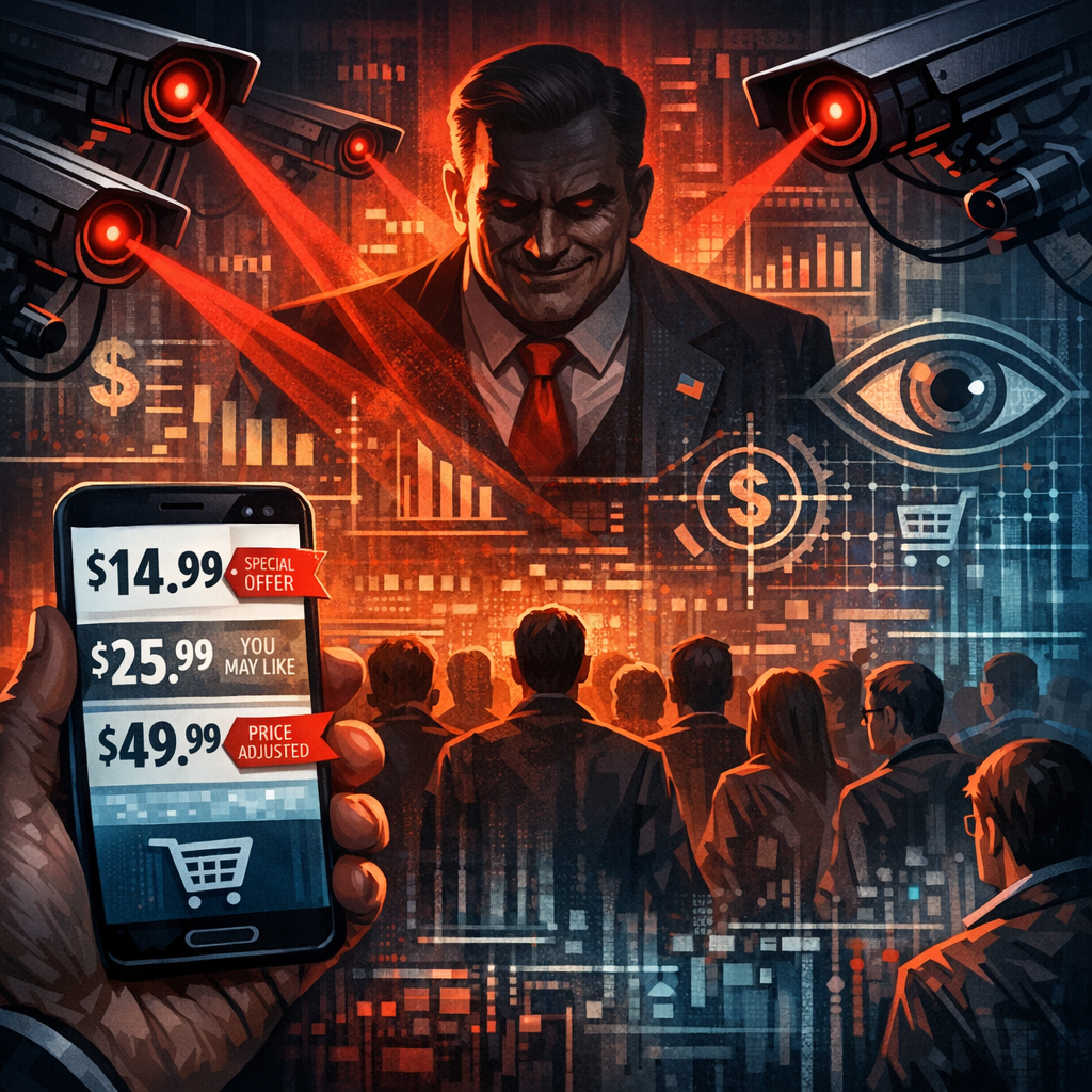 Illustration of Why Surveillance Pricing Is the New Political Villain