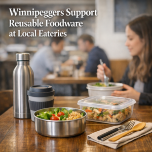 Winnipeggers Support Reusable Foodware at Local Eateries Winnipeggers Support Reusable Foodware at Local Eateries