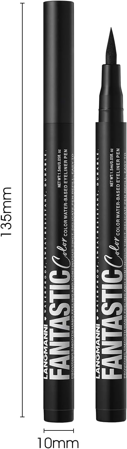 LANGMANNI 12 Colors Matte Liquid Eyeliner Set, Neo... - Image 10