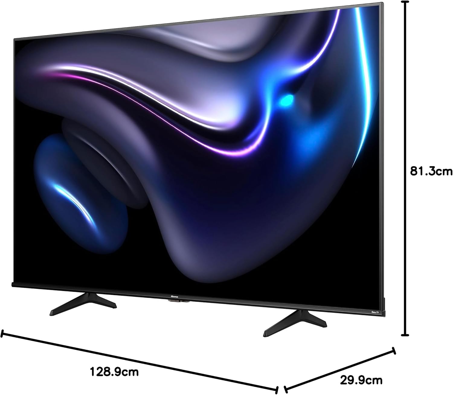 Hisense 58R63N-58 inch 4K UHD HDR LED Roku Smart T... - Image 10