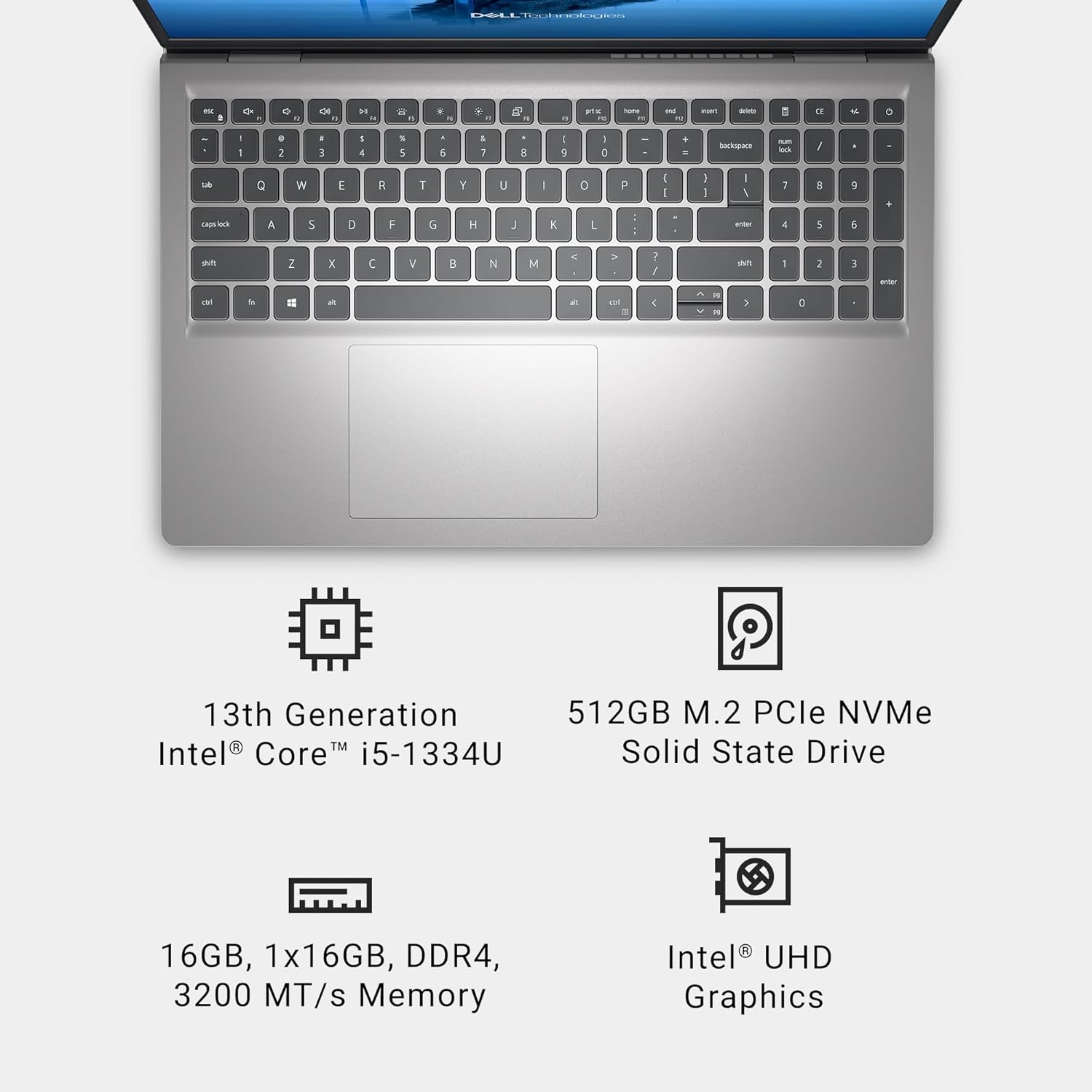 Dell 15 Laptop DC15250-15.6-inch FHD (1920x1080) 1... - Image 18
