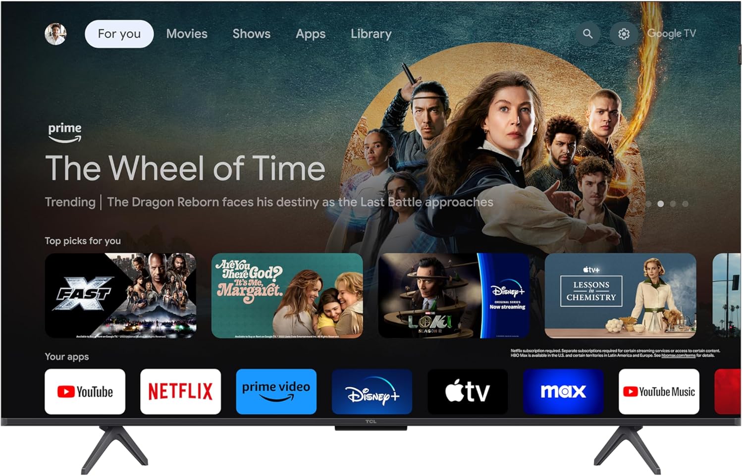TCL 50-Inch Q65 QLED 4K UHD Smart TV with Google T... - Image 6